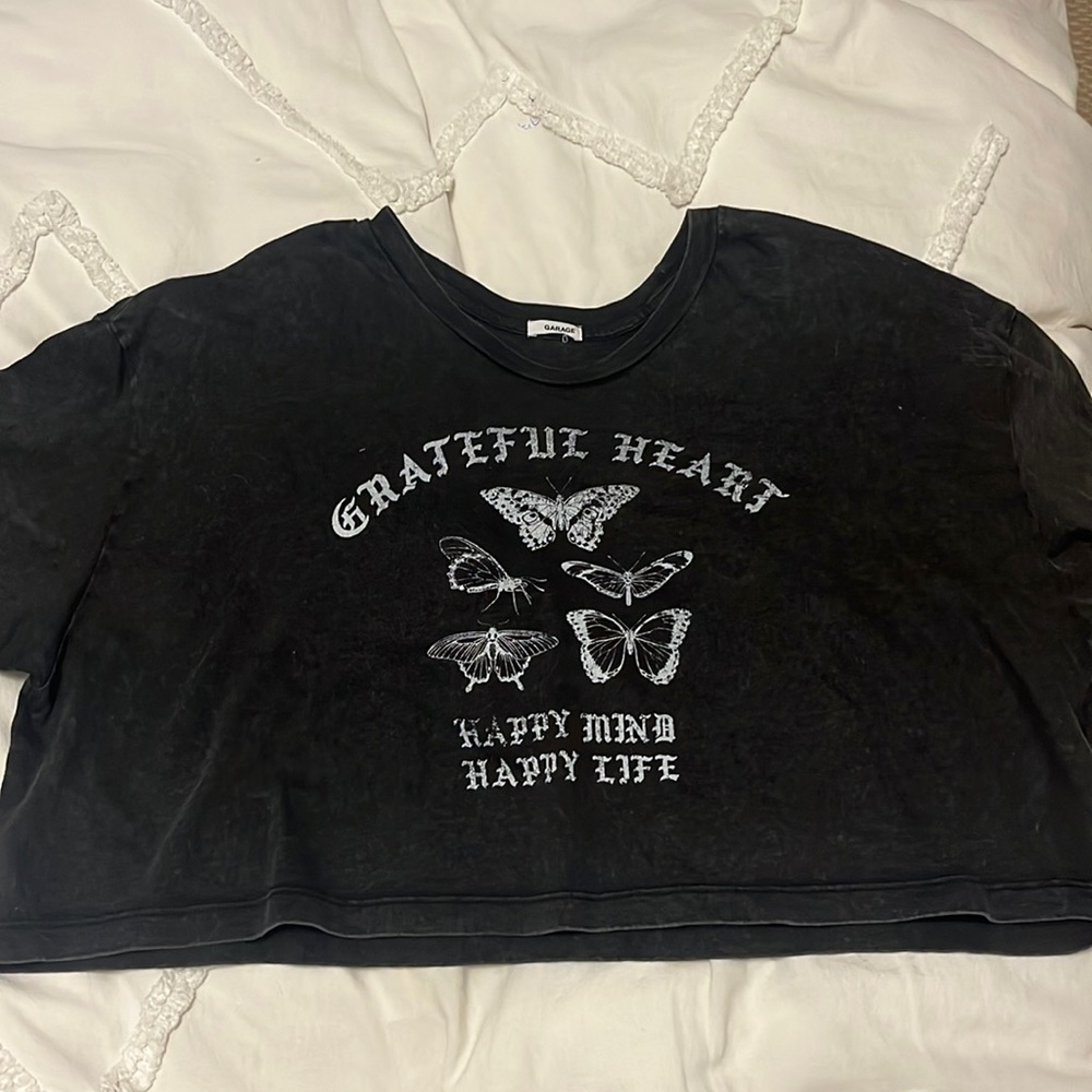 Garage crop top
